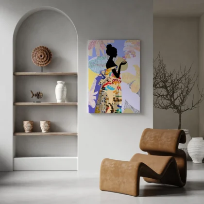 Woman Wall Art – Silent Elegance