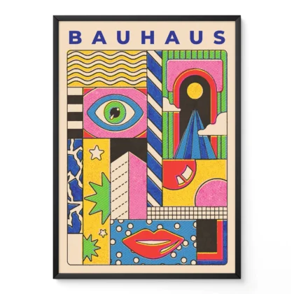 Bauhaus Print – Abstract Wall Art