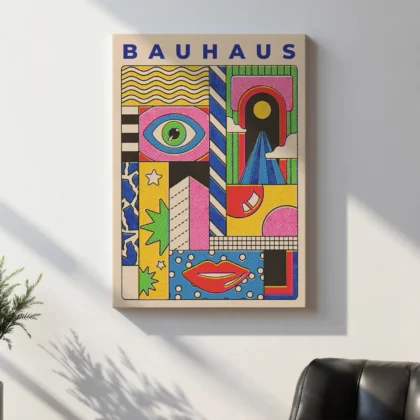 Bauhaus Print – Abstract Wall Art