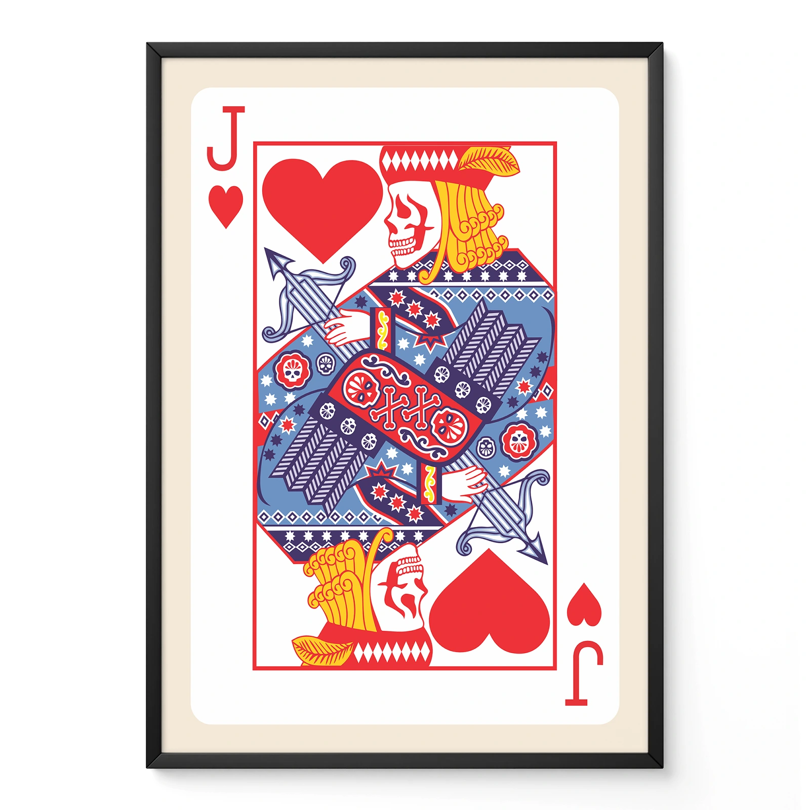 Playing Card Wall Art – Jack of Hearts