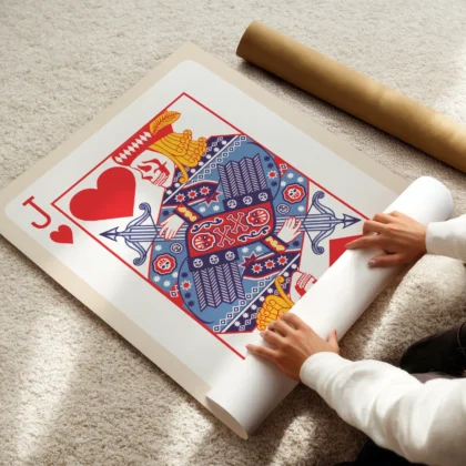Playing Card Wall Art – Jack of Hearts