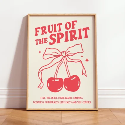 Cherry Wall Art – Fruit of the Spirit