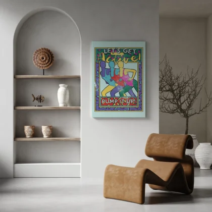 Fitness Wall Art – Pump It Up!