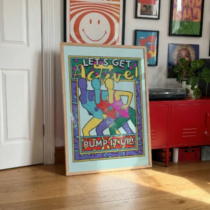 Fitness Wall Art – Pump It Up!