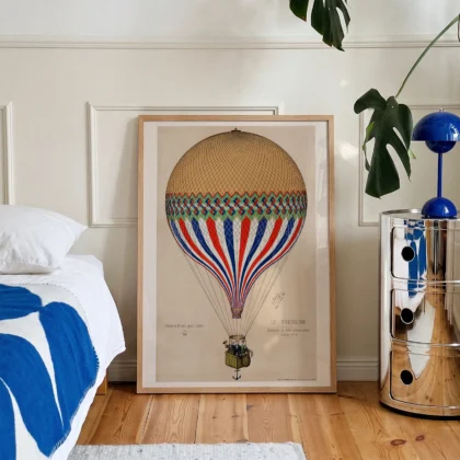 Tricolore Balloon Wall Art