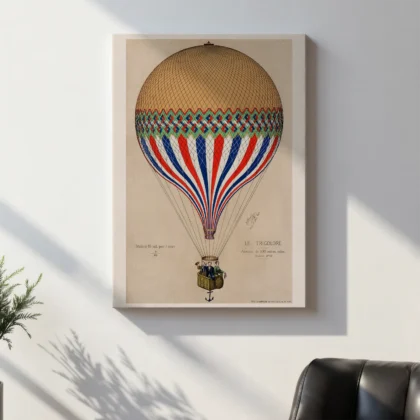 Tricolore Balloon Wall Art