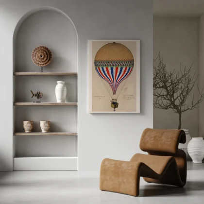 Tricolore Balloon Wall Art