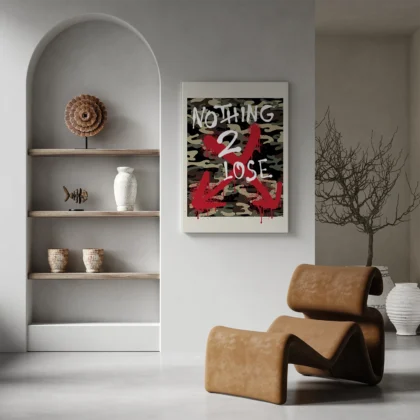 Wandbild – Nothing To Lose