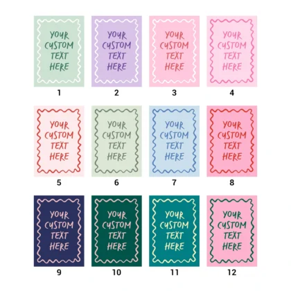 Custom Text Print – Personalised Typography Wall Art