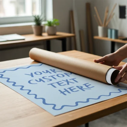 Custom Text Print – Personalised Typography Wall Art