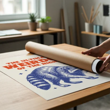 Raccoon Wall Art – The Ultimate Weirdos of the Night