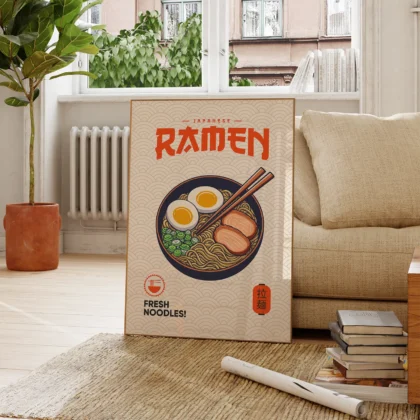 Ramen Wall Art – Japanese Fresh Noodles
