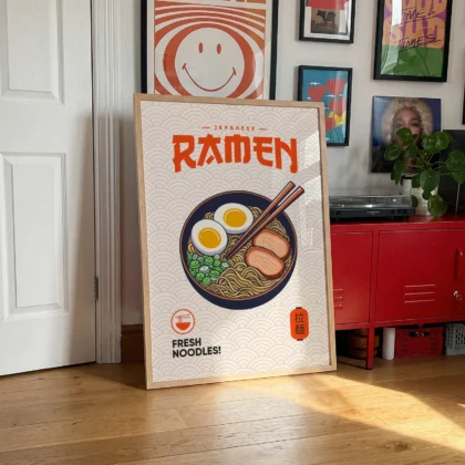 Ramen Wall Art – Japanese Fresh Noodles