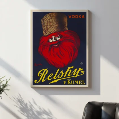 Relsky Vodka Advertising Poster by Leonetto Cappiello