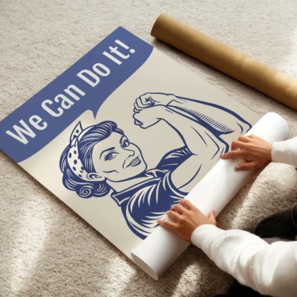 Strong Women Wall Art – We Can Do It