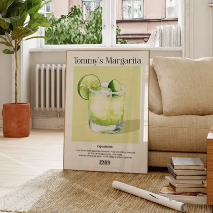 Wandbild – Tommy’s Margarita Cocktail Rezept