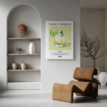 Wandbild – Tommy’s Margarita Cocktail Rezept