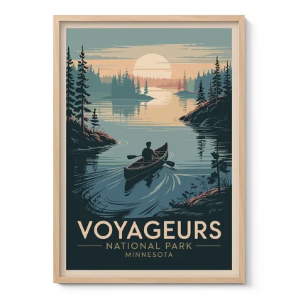 Wandbild – Voyageurs-Nationalpark