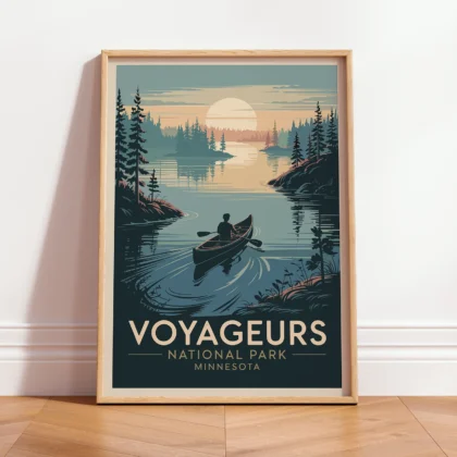 Wandbild – Voyageurs-Nationalpark