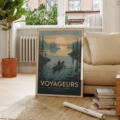 Wandbild – Voyageurs-Nationalpark
