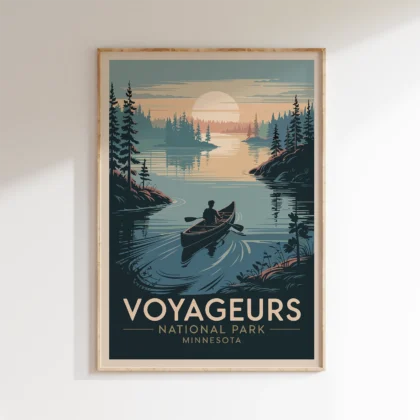 Wandbild – Voyageurs-Nationalpark