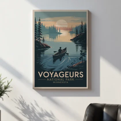 Wandbild – Voyageurs-Nationalpark