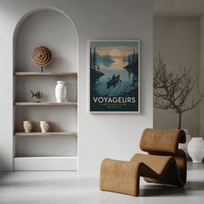 Wandbild – Voyageurs-Nationalpark