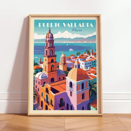 Wandbild – Puerto Vallarta, Mexiko