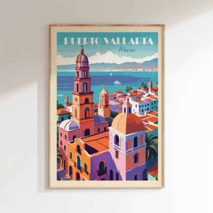 Wandbild – Puerto Vallarta, Mexiko