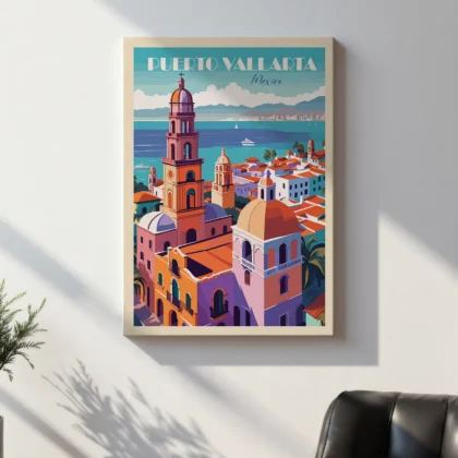 Wandbild – Puerto Vallarta, Mexiko