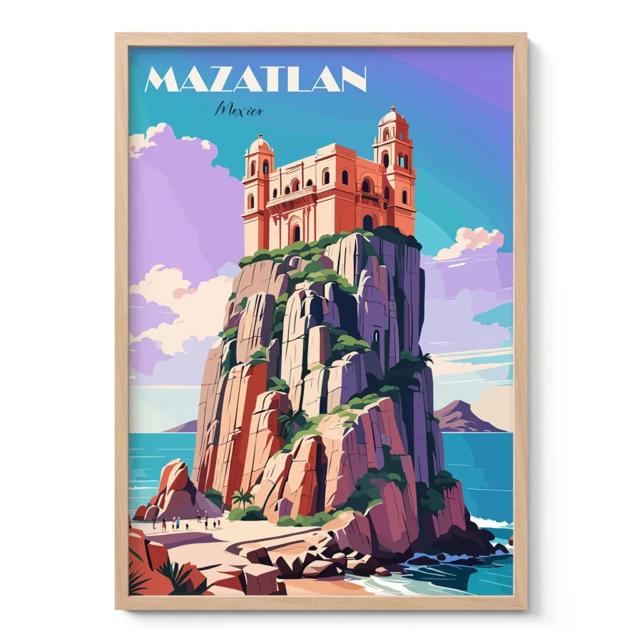 Wandbild – Mazatlán, Mexiko