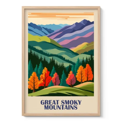 Wandbild – Great Smoky Mountains Nationalpark