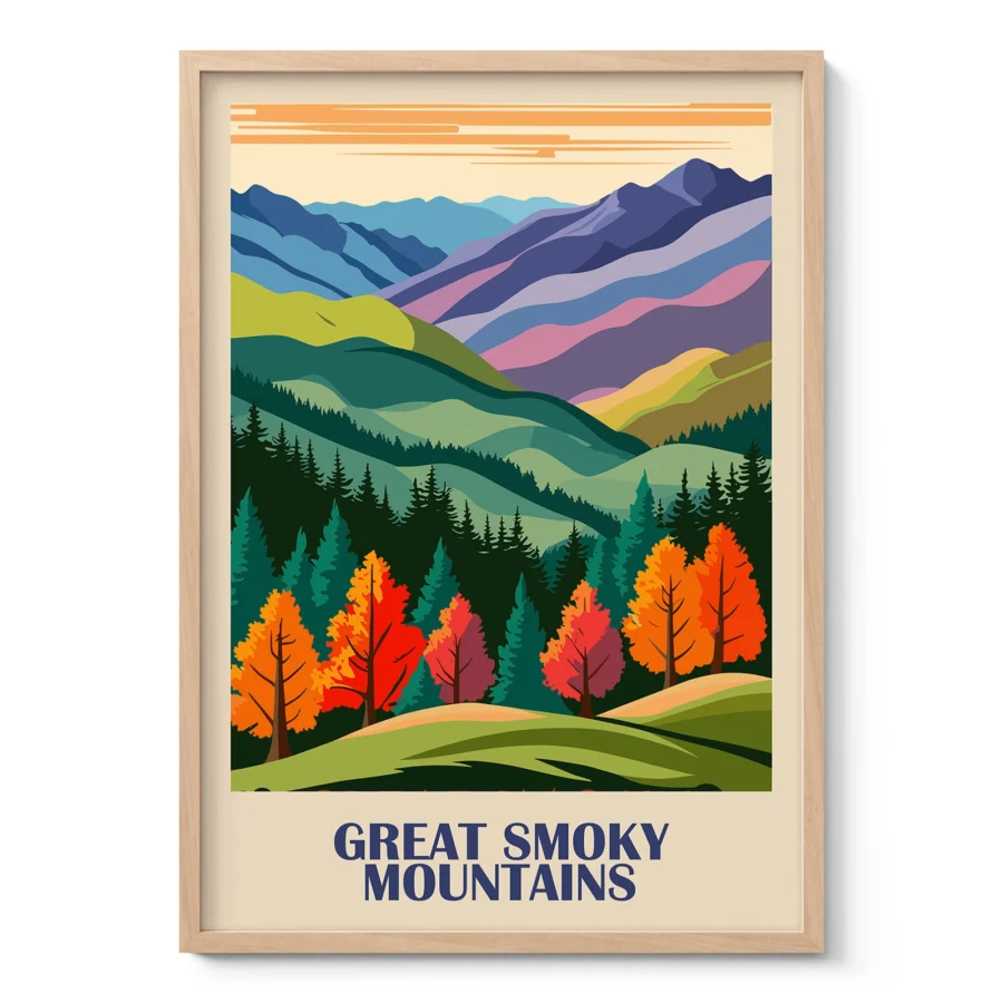 Wandbild – Great Smoky Mountains Nationalpark
