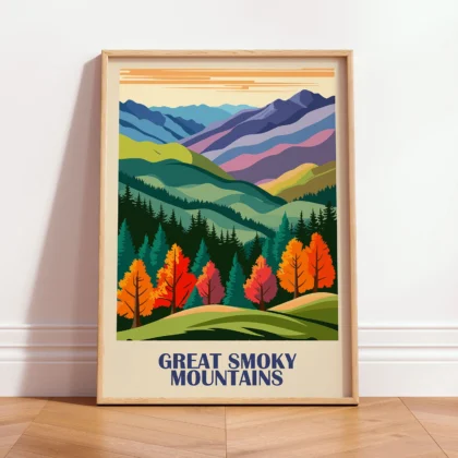 Wandbild – Great Smoky Mountains Nationalpark
