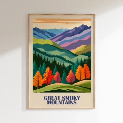 Wandbild – Great Smoky Mountains Nationalpark