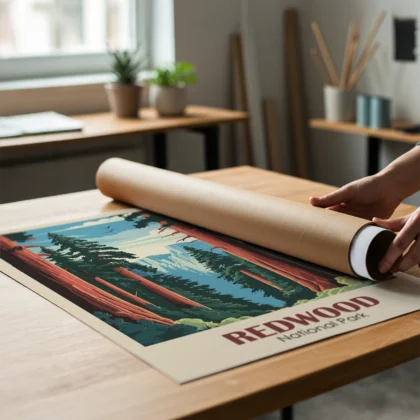 Wandbild – Redwood-Nationalpark