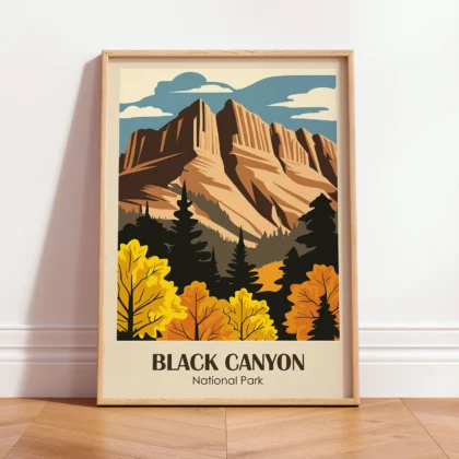Wandbild – Black-Canyon-Nationalpark