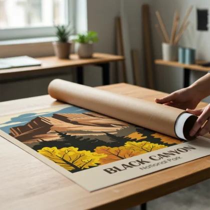 Wandbild – Black-Canyon-Nationalpark