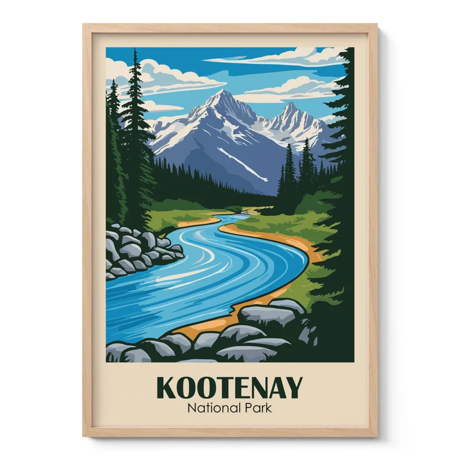 Wandbild – Kootenay-Nationalpark