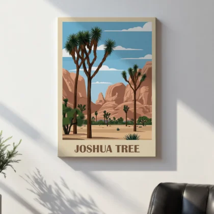 Paveikslas – Joshua Tree nacionalinis parkas
