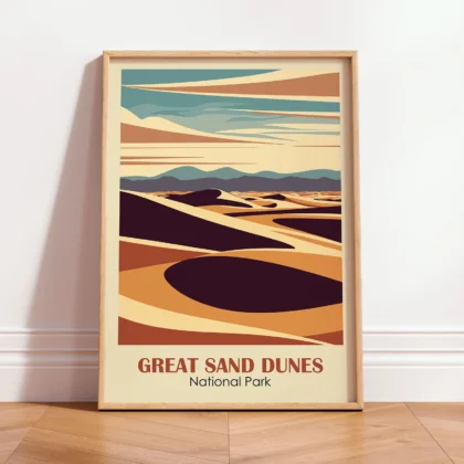 Wandbild – Great-Sand-Dunes-Nationalpark
