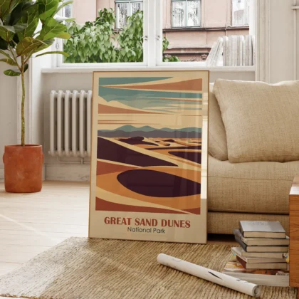 Wandbild – Great-Sand-Dunes-Nationalpark