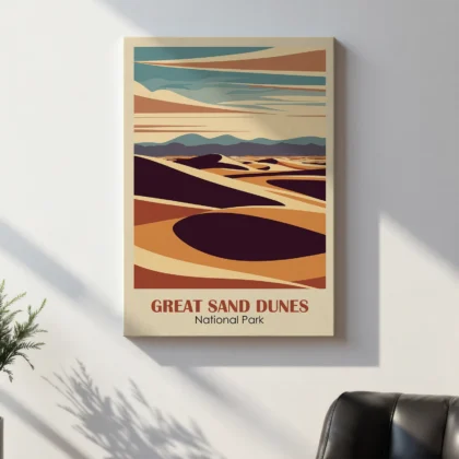 Wandbild – Great-Sand-Dunes-Nationalpark