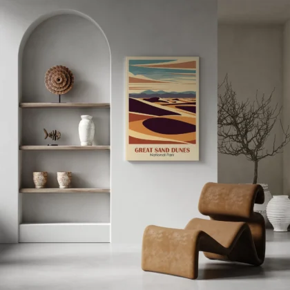 Wandbild – Great-Sand-Dunes-Nationalpark