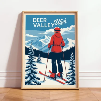 Wandbild – Deer Valley, Utah