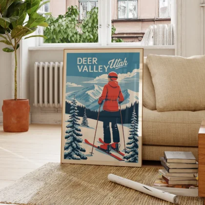 Wandbild – Deer Valley, Utah