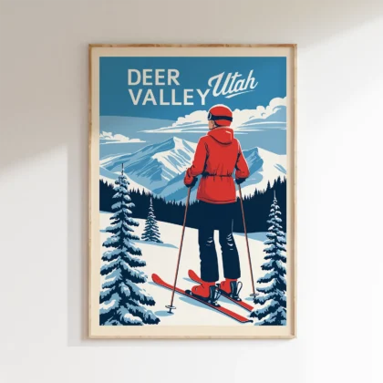 Wandbild – Deer Valley, Utah