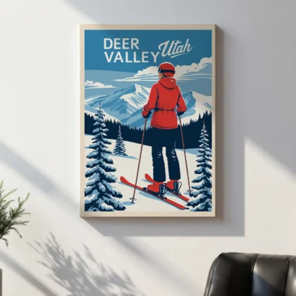 Wandbild – Deer Valley, Utah