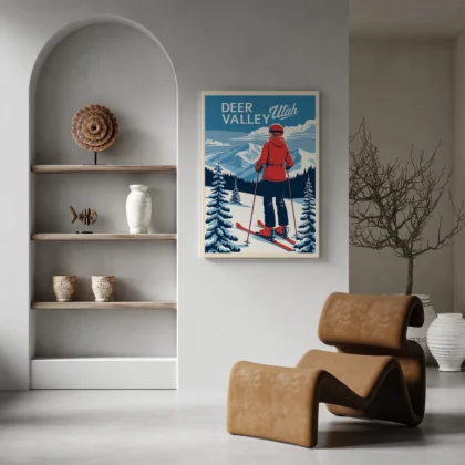 Wandbild – Deer Valley, Utah