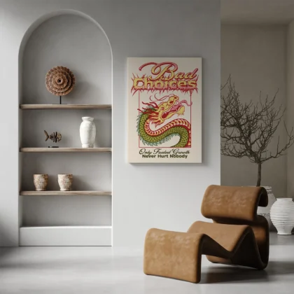 Dragon Wall Art – Bad Choices